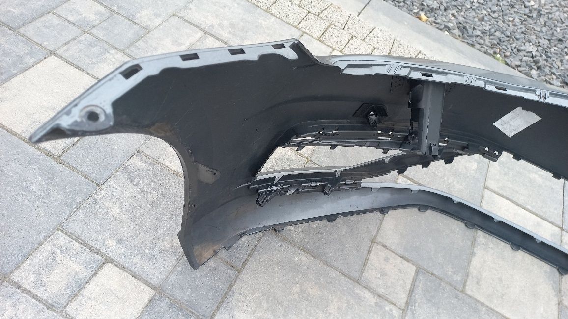 Vw golf vii zderzak lift 17- przód przedni szary lr7h