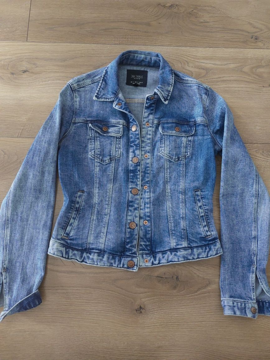 Zara kurtka jeansowa r.36