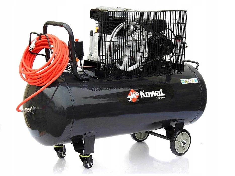 12 Bar KOMPRESOR k10 olejowy tłokowy 150L sprężarka pompa powietrza