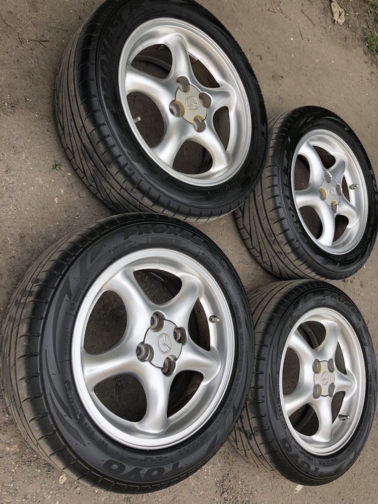 Koła 4x100 mx5 nb toyo proxes tr1