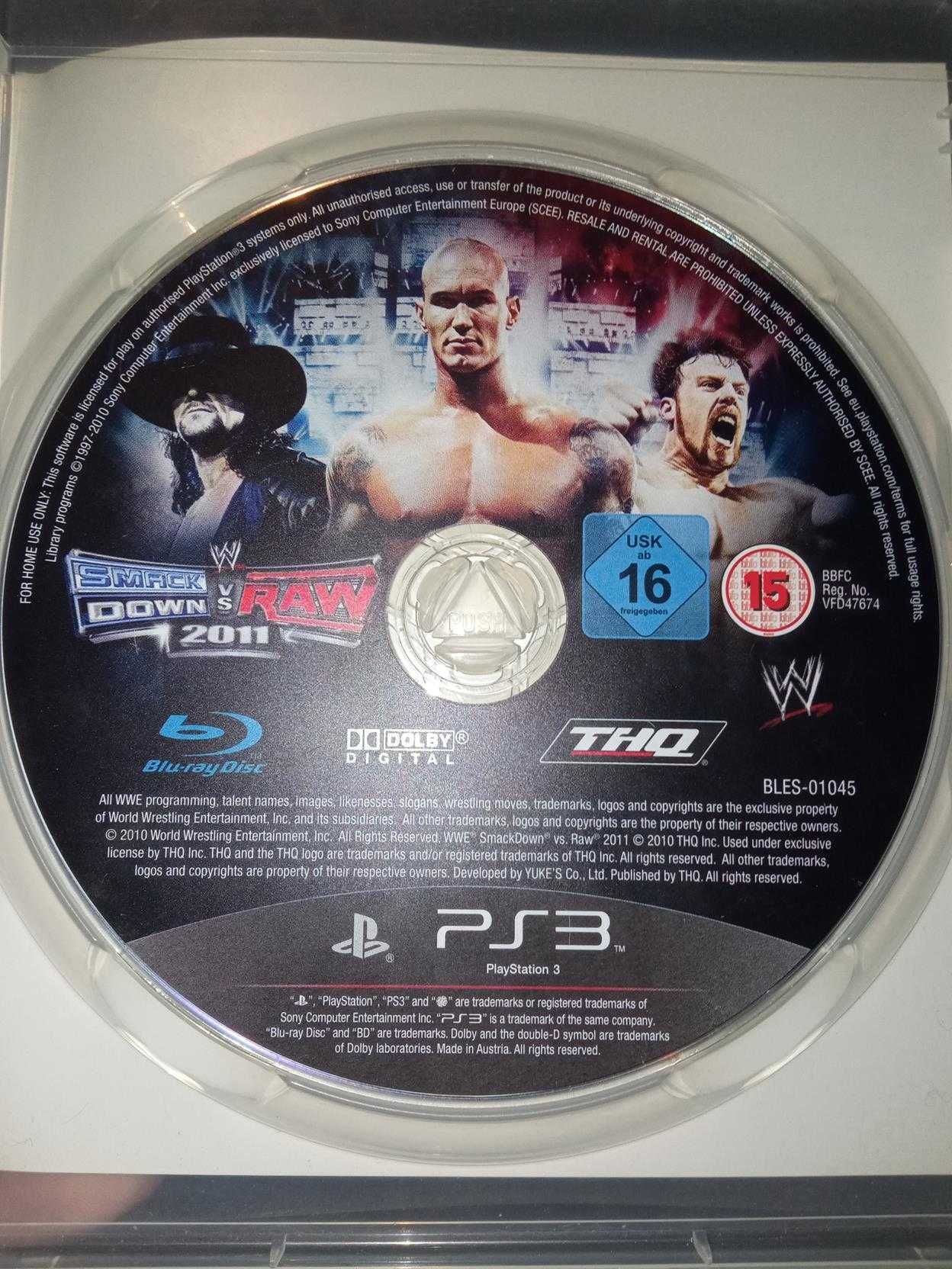 Gra WWE SmackDown vs. Raw 2011 PS3 mma bijatyka wrestling