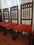 Cadeiras antigas em madeira maciça (conjunto de 10 ou individual)