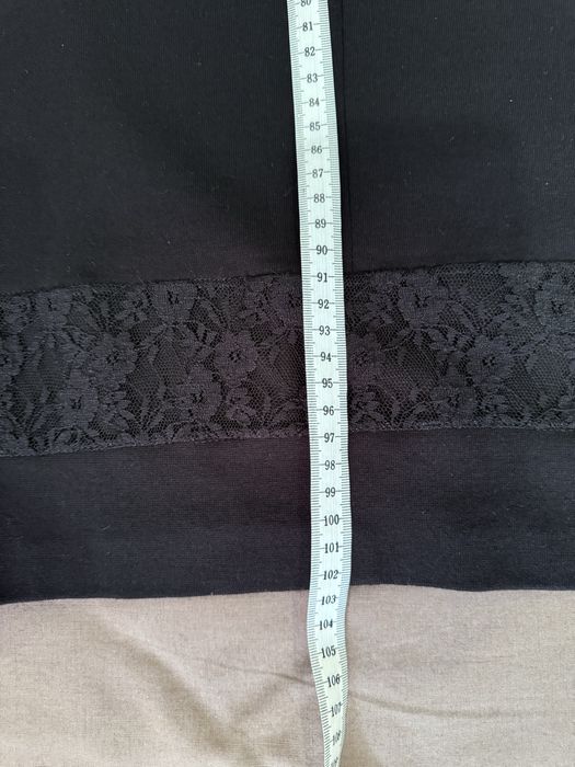 Vestido preto com renda ASOS - 36