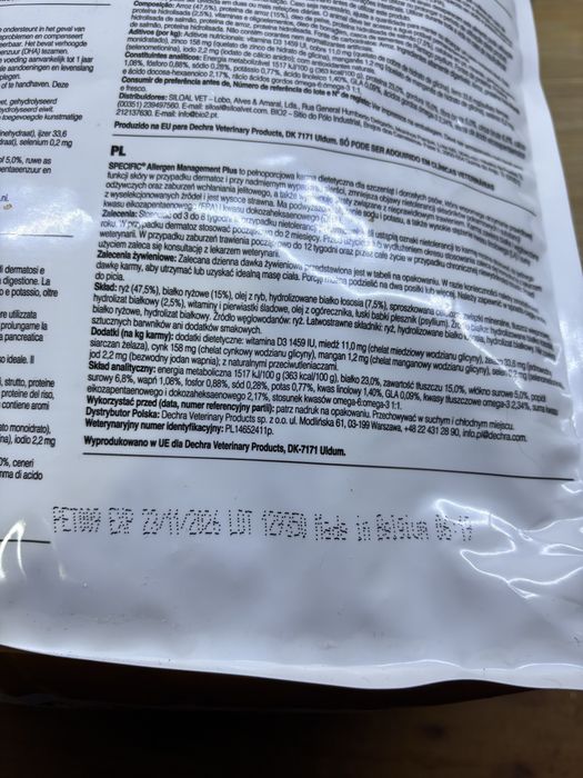 SPECIFIC Allergen Management Plus COD-HY 4 kg