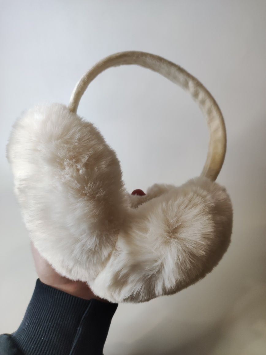 Теплые Женские Наушники White