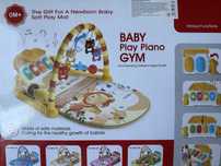 Розвиваючий килимок Baby play piano gym