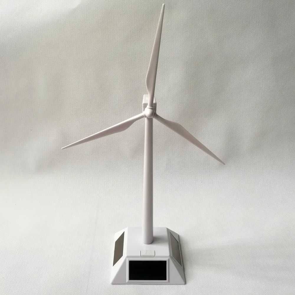 Wiatrak zasilany energią solarny model edukacyjny 3 sztuki.