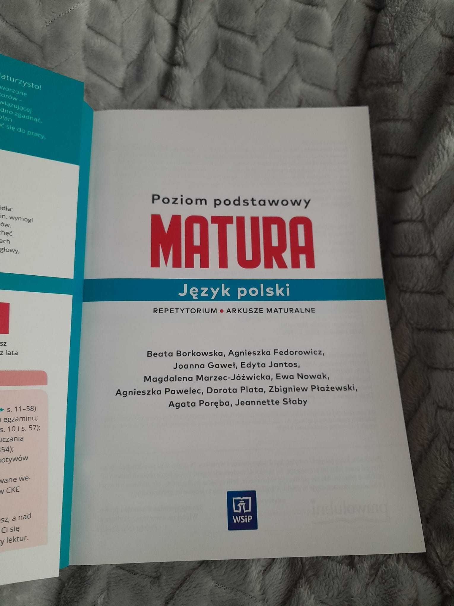 Język Polski Matura- Repetytorium podstawa