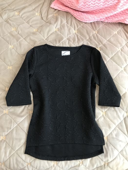 Чорна кофта фактурна