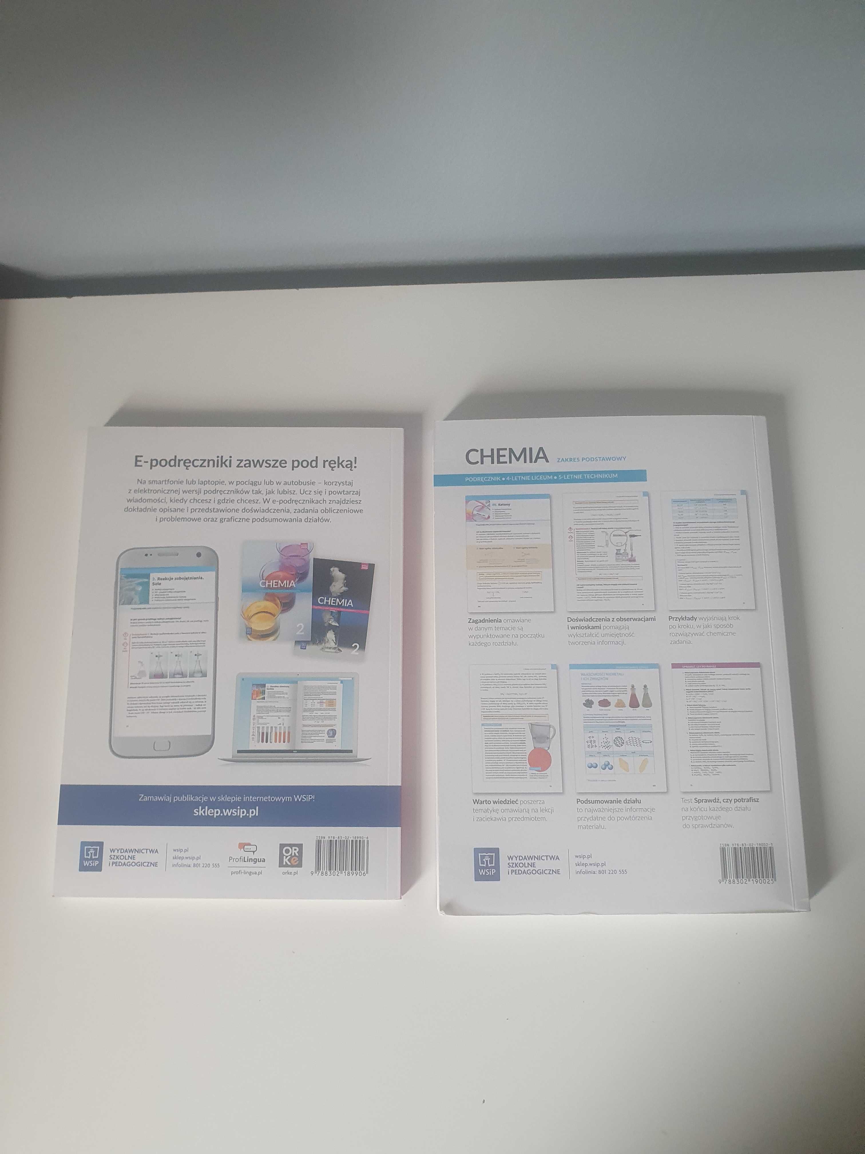 Chemia 2 zbiór zadań + podręcznik WSiP zakres podstawowy