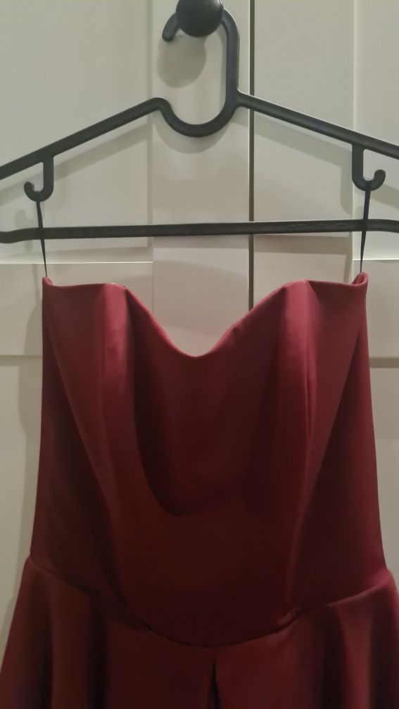 Sukienka bez ramiączek xs