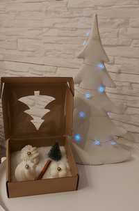 Box świąteczny - świeczki sojowe