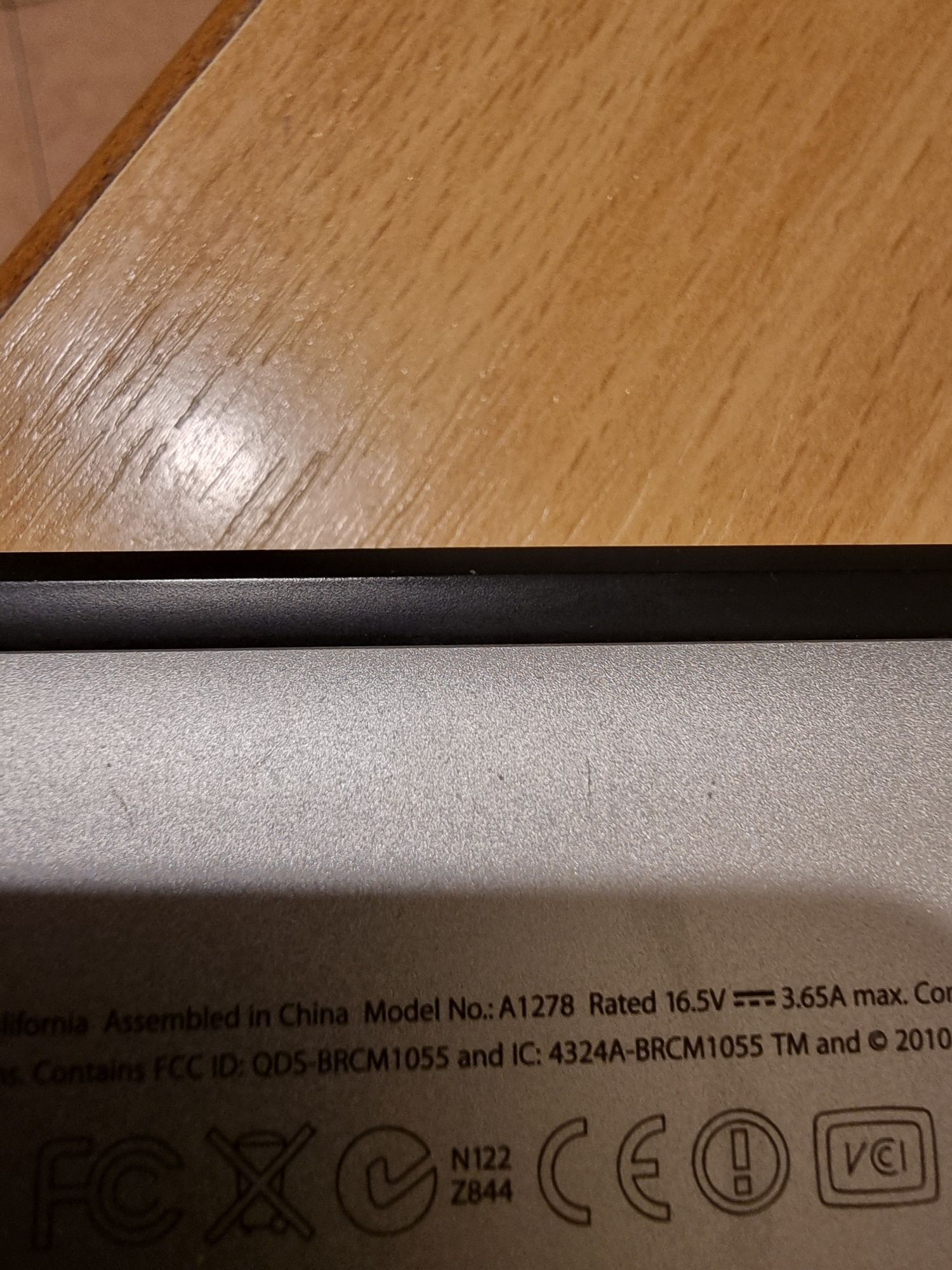 MacBook Pro A1278 13,3 " Intel Core i5 8 GB / 500gb hhd