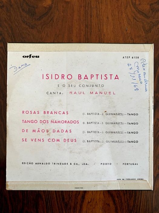 Isidro Baptista – Rosas Brancas