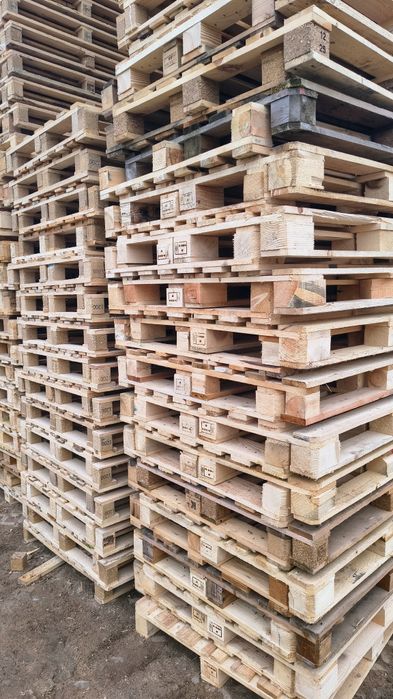 Palety drewniane 120x100 grube jasne >1000kg