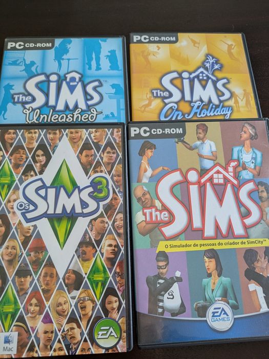 PC-CDROM SiMS conjunto de 4 ou em separado
