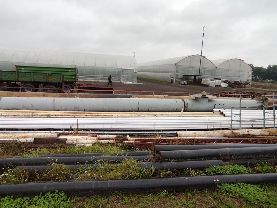 Komin stalowy z wkładem z kwasówki 12 m