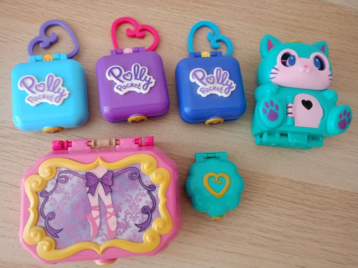Duży zestaw Polly Pocket