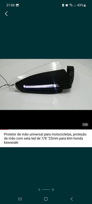 Protetor de maos mota