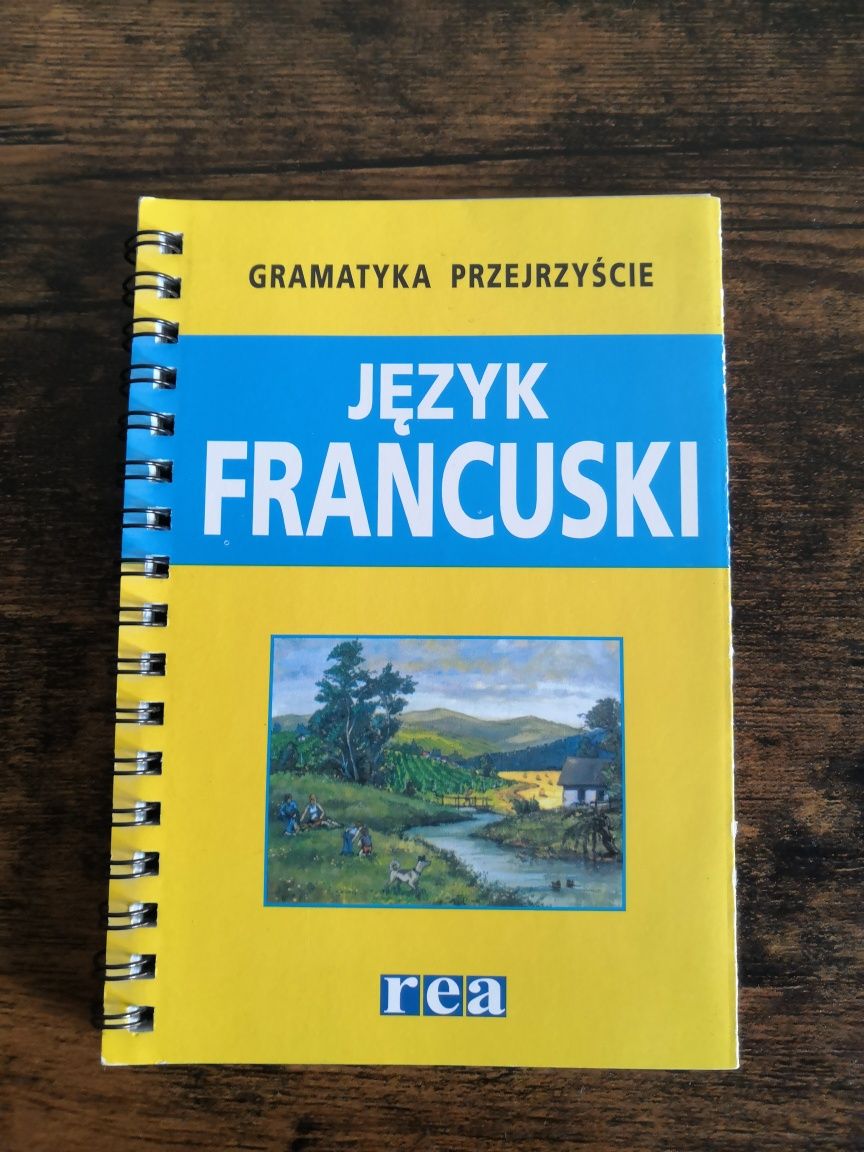 Język francuski REA gramatyka podręczna książka