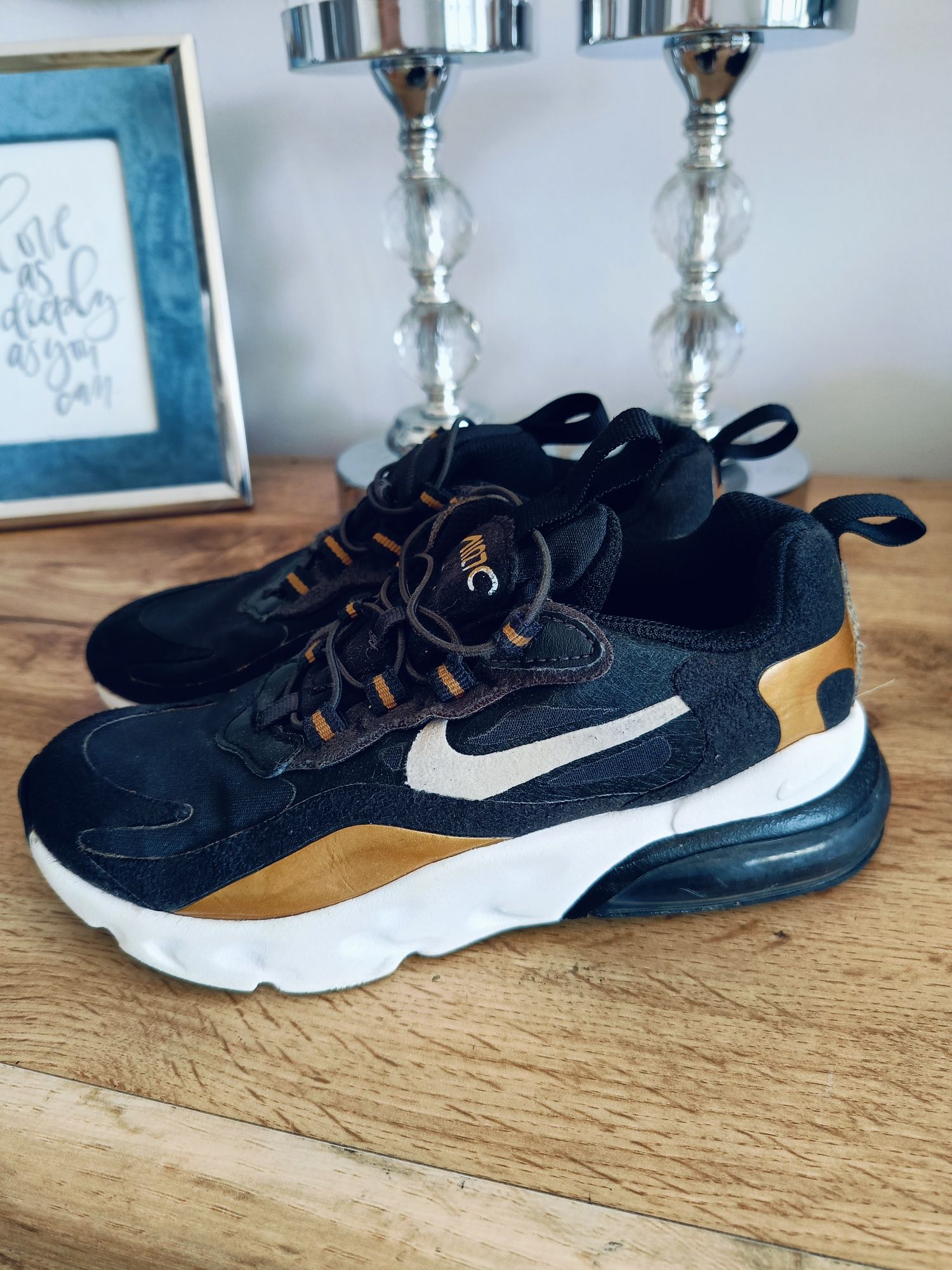 Buty Nike air max 270 złote 30