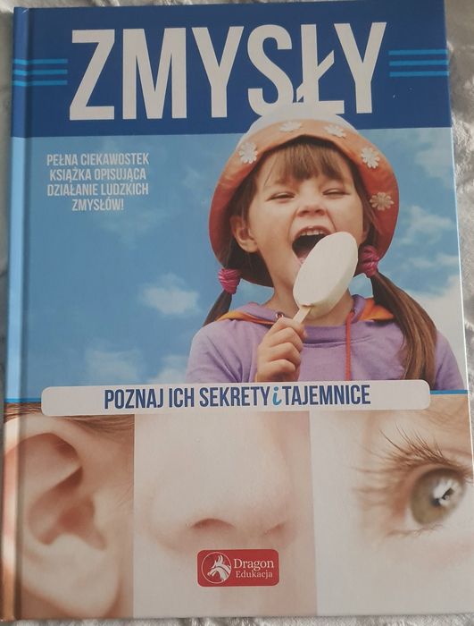 Książka dla dzieci Zmysły