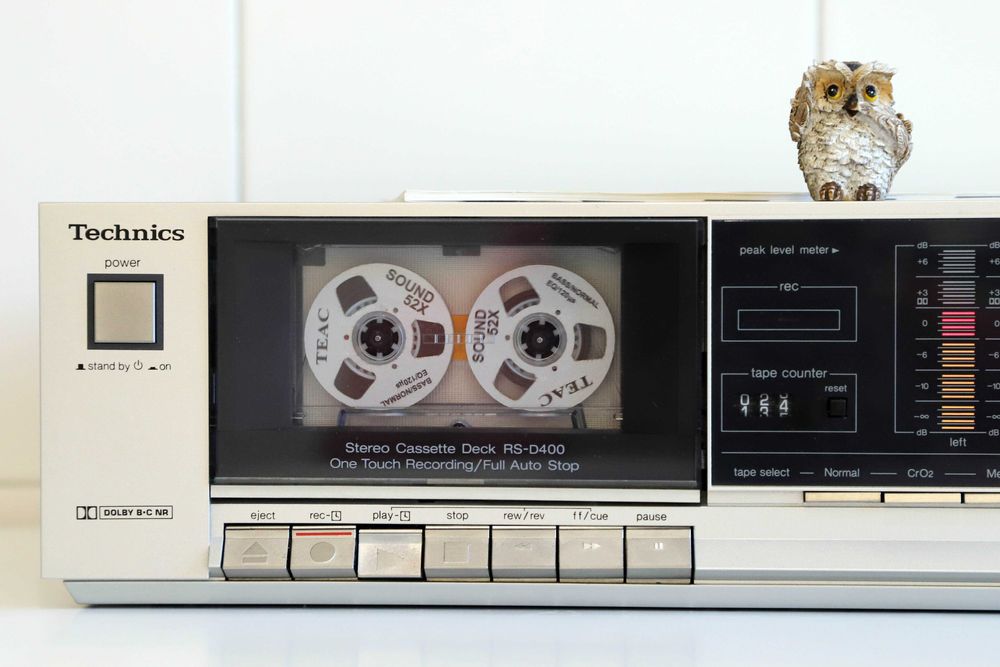 Technics RS-D400 Tape Deck Cassetes