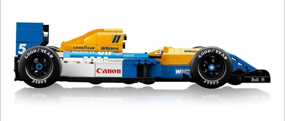 Lego Williams Racing FW14B e Nigel Mansell