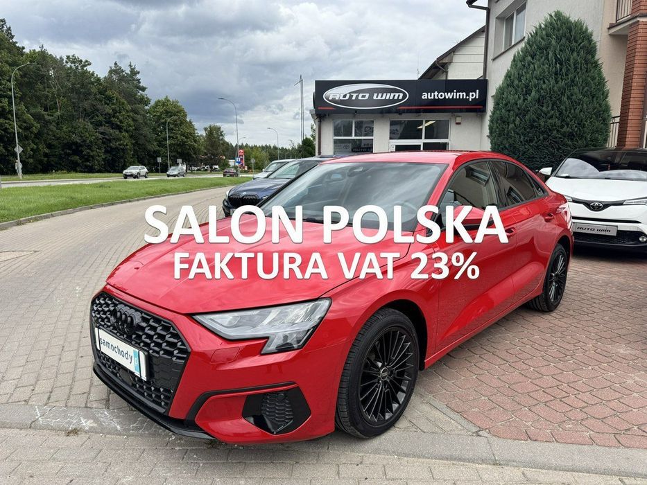 Audi A3 Limousine ADVANCED 35 TFSI mHEV/SALON POLSKA/fv23%/stan bdb/gwarancja