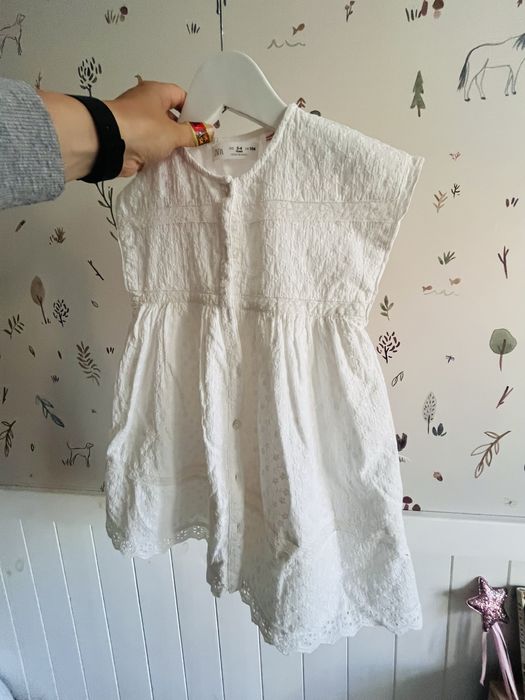 Sukienka biała Zara 104