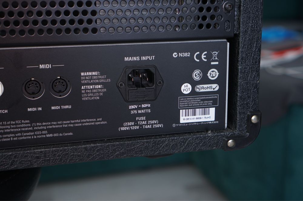 Marshal JVM210H wzmacniacz lampowy 100W