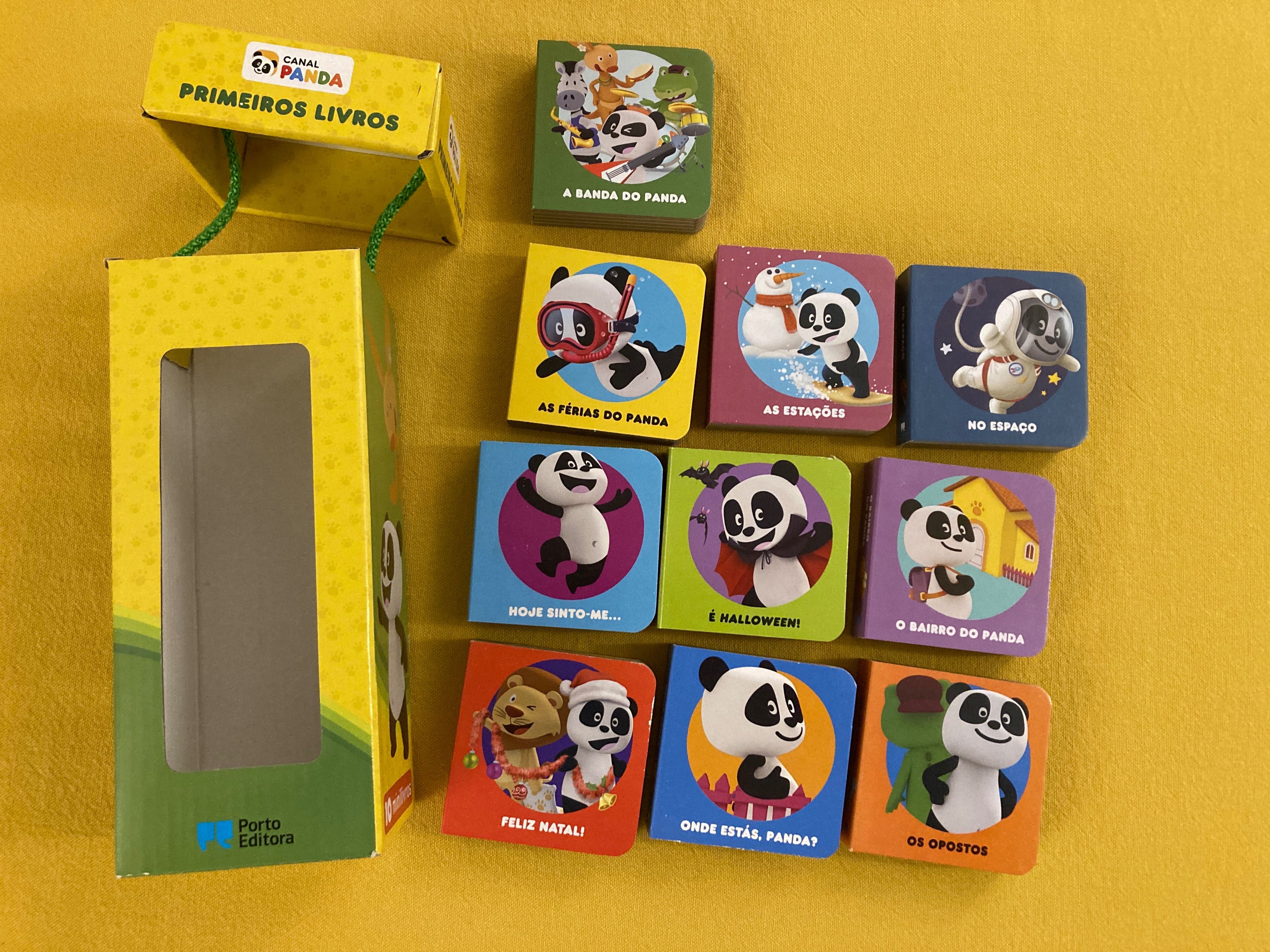 Conjunto Primeiros Livros do Panda