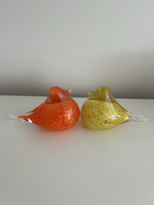 Скляні пташки. Декор