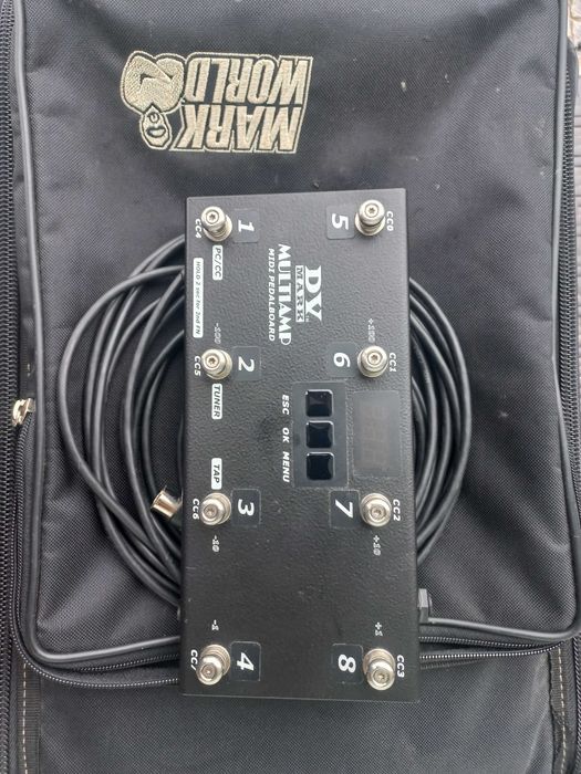 In ear, emissor guitarra, microfone sem fio, processador com pedaleira
