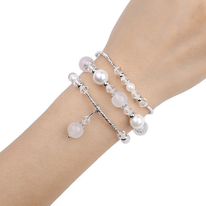 Pasek bransoletka do Apple Watch 38/40/41 wzór 4 biała