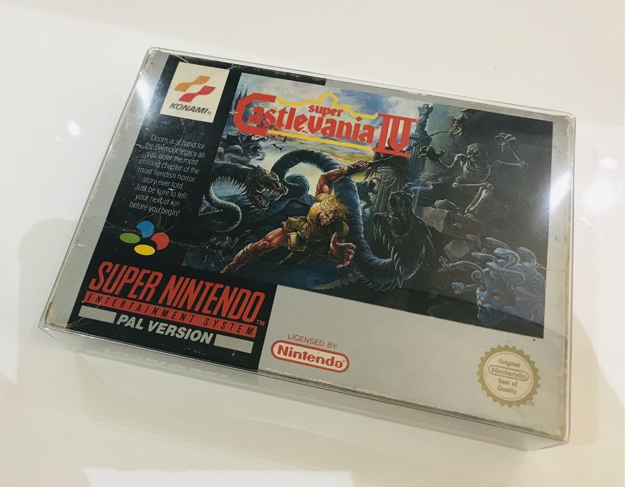 Jogo Super Nintendo / SNES Super Castlevania IV