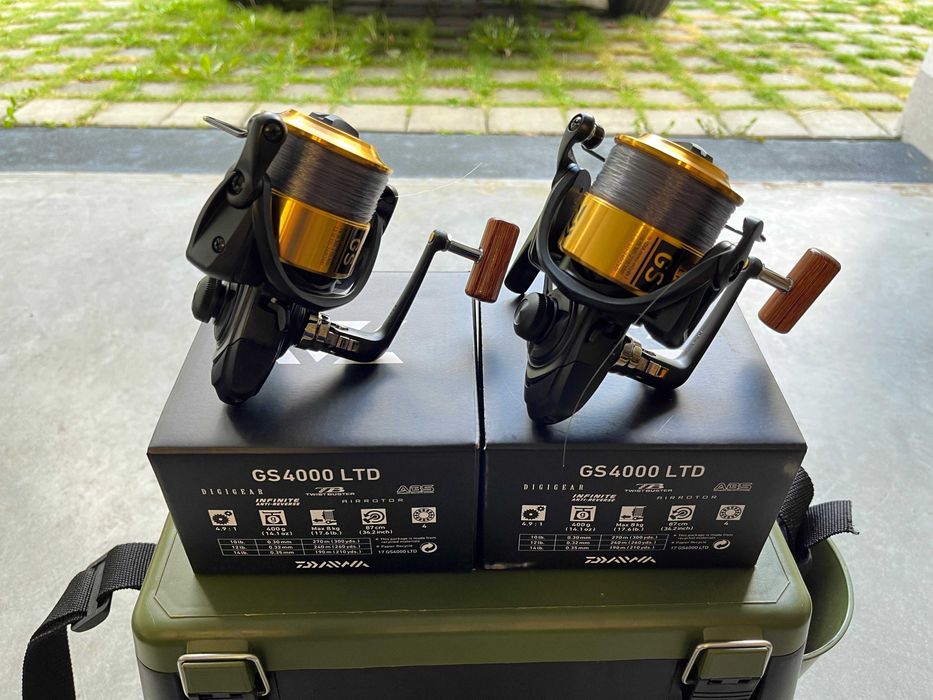2 x Kołowrotek Daiwa GS LTD 4000