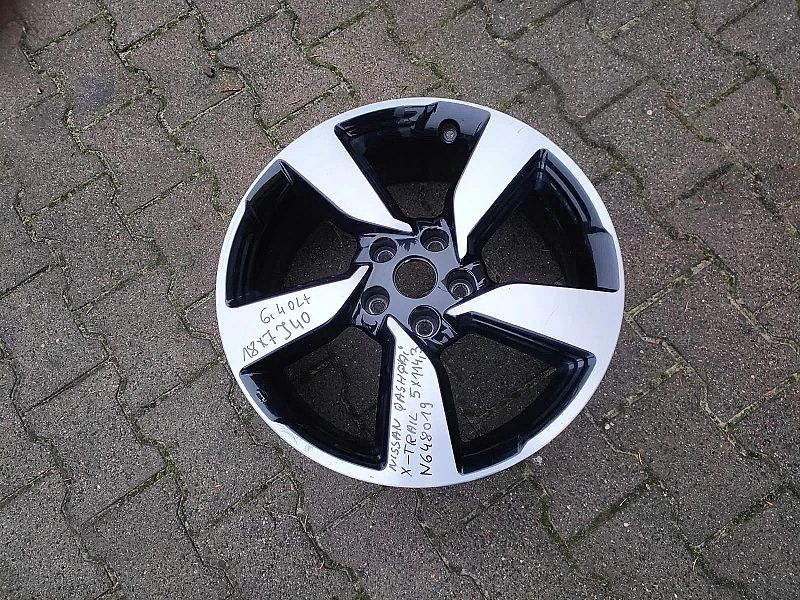 Felga Nissan Qashqai X-Trail 18x7 J40/5x144,3 N