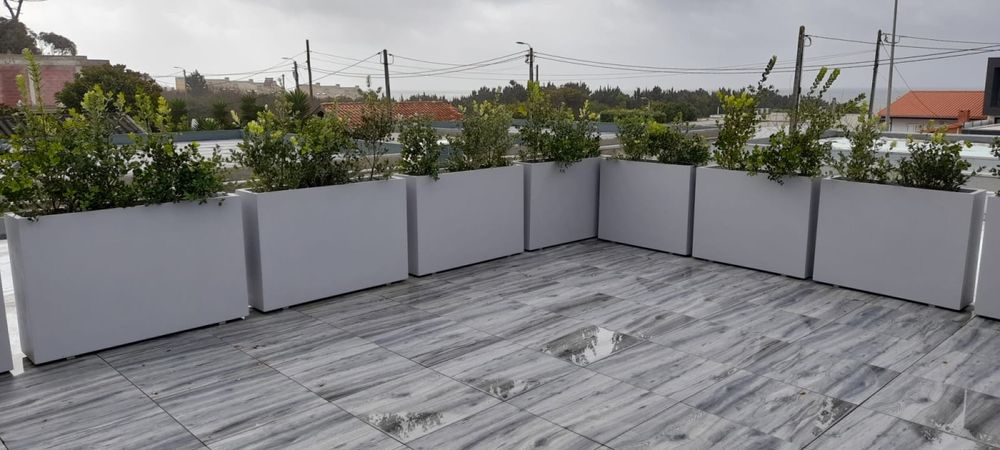 Floreira Mod. 100x30x80cm SIGNAL GREY (COMP LARG ALT)