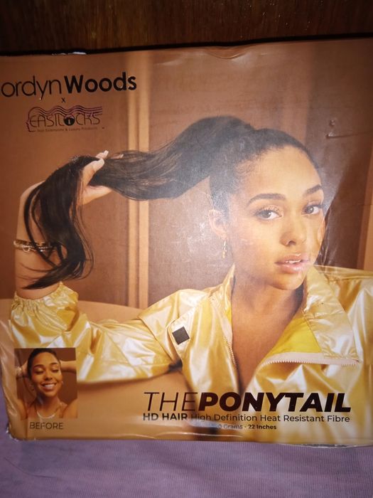 Бусы стекло новые шиньон хвост