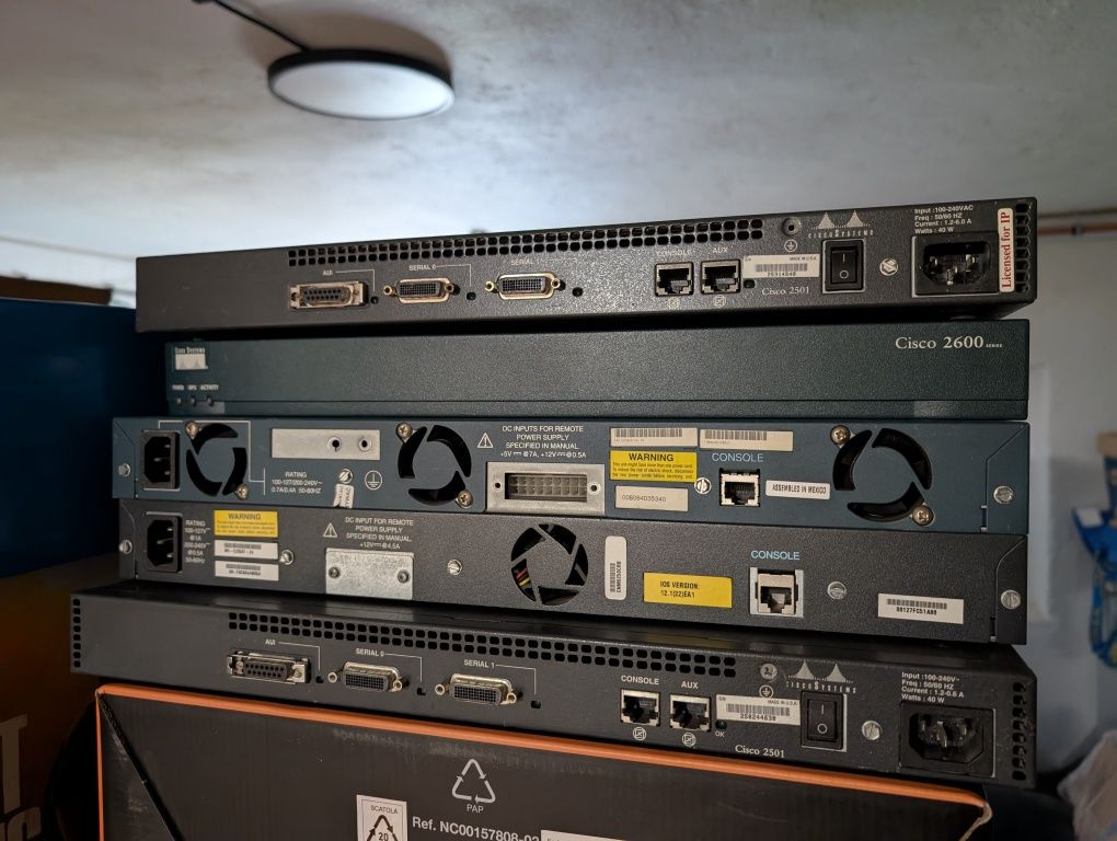 Cisco LAB - CCNA/CCNP - switch / router