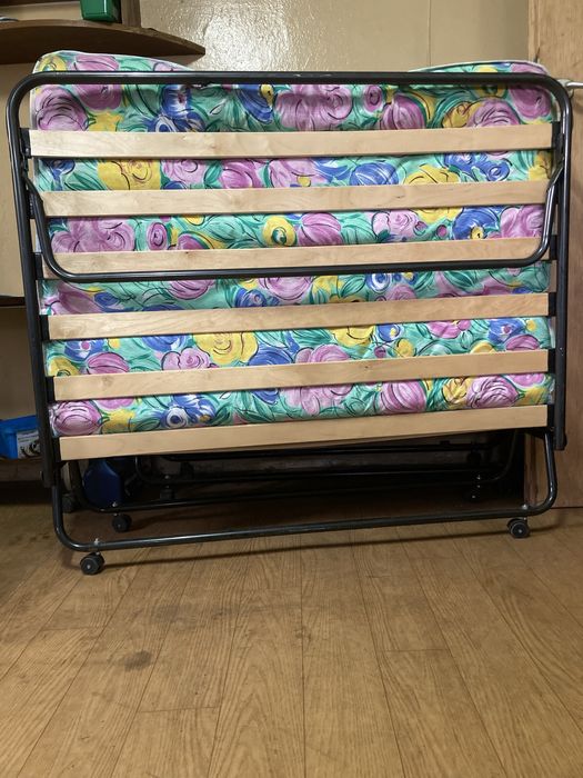 Łóżko dwuosobowe 120 x 190 turystyczne polowe