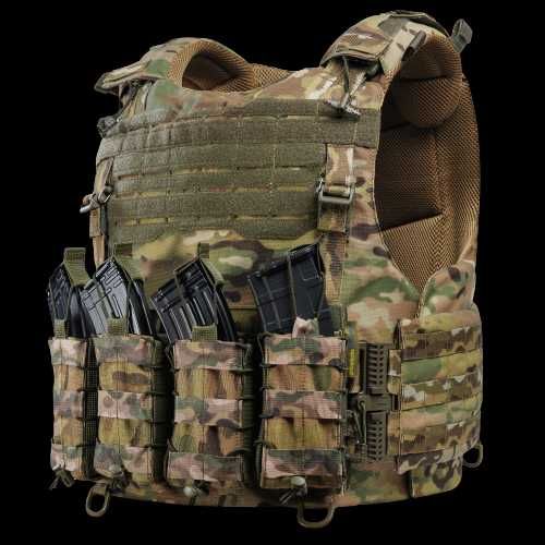 Плитоноска Warmor Gen.4 від GLOBAL BALLISTICS +підсумки під АК