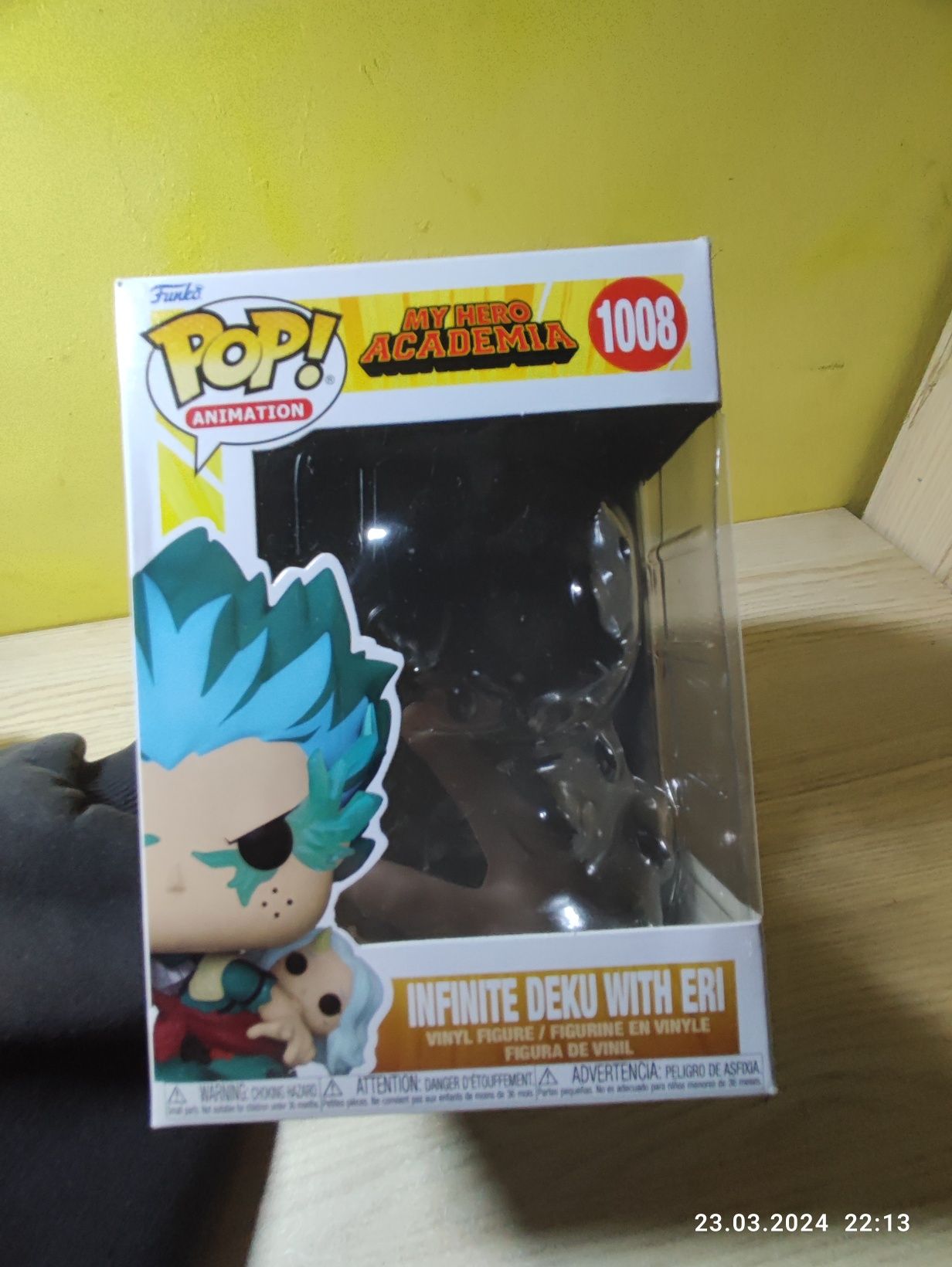 Funko Pop Infinite deku with eri MHA