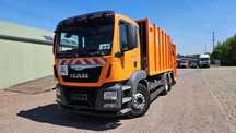 MAN TGS 26.320 EURO 6 ZOELLER z DE  śmieciarka MAN/ZOELLER 21m tylko 110 km przebieg