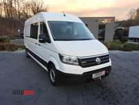 Volkswagen CRAFTER 4X4 4MOTION FURGON BRYGADÓWKA 7 MIEJSC KLIMATYZACJA 140KM [ 009040 ]  stan bardzo dobry, nie wymaga nakładow finansowych, dostępny od ręki