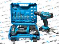 Мощный шуруповерт MAKITA DE462D (24V/5Ah) с набором КИЕВ !!!