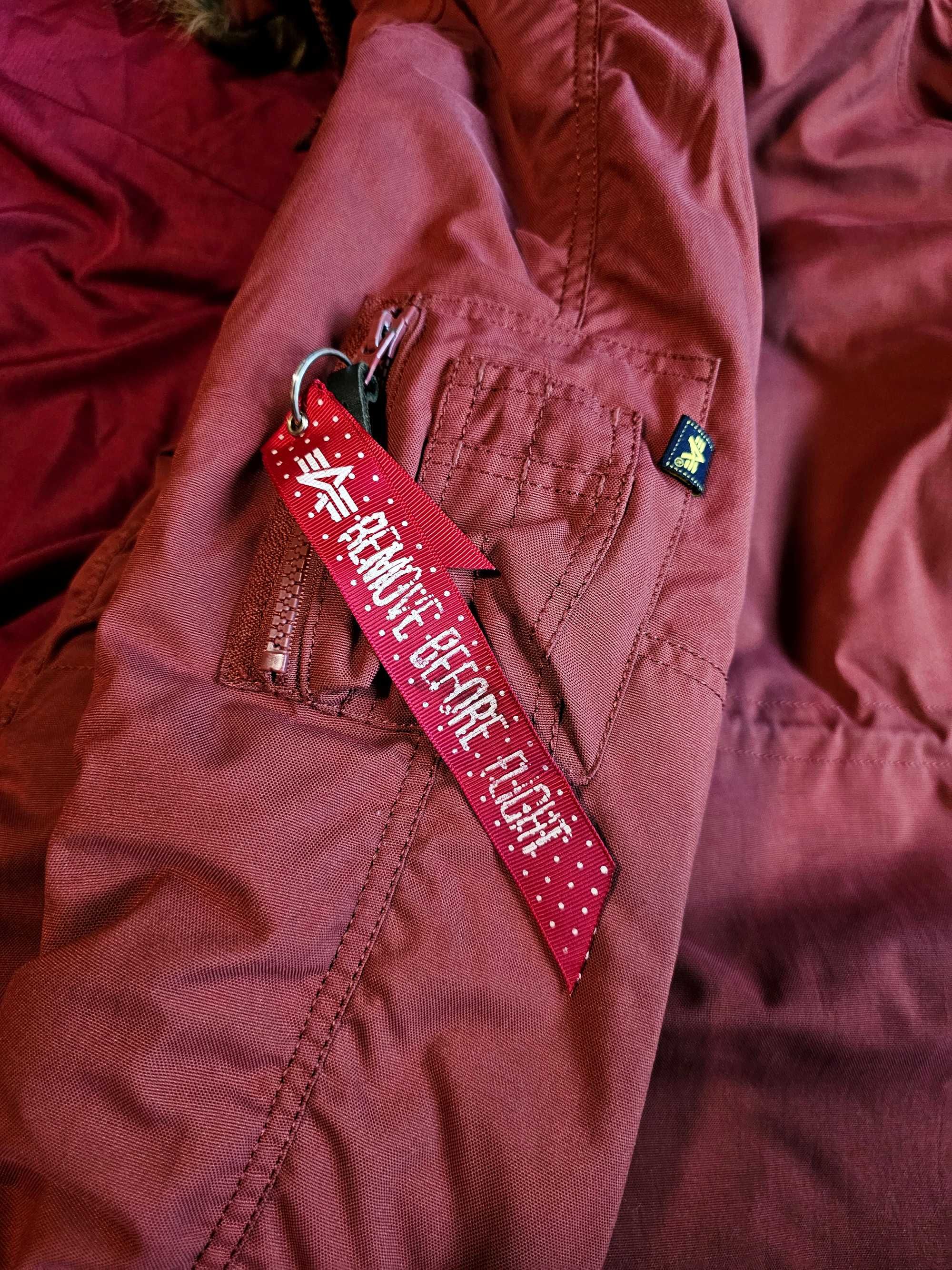 Продам крутую оригинальную куртку парку alpha industries n3b limited e