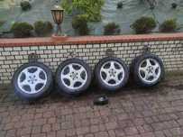 Felgi Aluminiowe WV, Mercedes 16" 5x112  (Letnie) + dystans