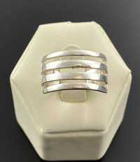 Srebrny pierścionek obrączka Ag925 r17